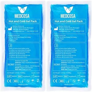 Medcosa Large Flexible Sport Ice Pack | Any Ache, Any Pain, We’ve Got You Covered | Extra Large Cold Reusable Pack | Ideal for Sport Injuries, R.I.C.E Treatment & Back Ailments