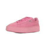 PUMA Womens Womens Basket Platform Reset Trainers in Pink - UK 3.5