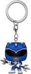 Funko Pop! Keychain: Mighty Morphin Power Rangers 30th - Blue Ranger - Power Rangers TV Novelty Keyring - Collectable Mini Figure - Stocking Filler - Gift Idea - Official Merchandise - TV Fans