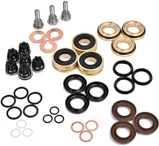 Compatible For General Pump Rebuild 20mm Kit – Replacement Packing Kit for 20mm Pressure Washer Pump Complete Pressure Washer Seal Kit Set for T1011 TS1011 TS1511 TS2021 TS2011 TS1021 Series Pumps