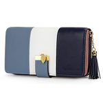 Pomelo Best Women Wallets RFID Ladies Purses with Multiple Card Slots and Roomy Compartment