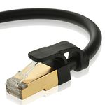 Mediabridge Cat7 Ethernet Patch Cable (10 Feet) 10Gbps / 1000Mhz - Dual-Shielded RJ45 Cord - LSZH - Black (Part# 33-699-10B)