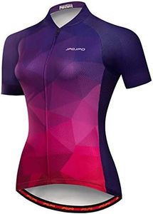 JPOJPO Maillot de cyclisme pour femmes, équipe professionnelle, vêtements de vélo, chemises à manches courtes, hauts de vélo