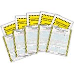 Panda Loco AWESOME Realistic Official Looking Novelty Joke Prank Funny Parking Ticket (5 X Ticket Set)