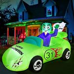 AerWo 8FT Halloween Inflatables Car