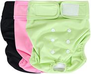 wegreeco Washable Female Dog Diapers (Pack of 3)