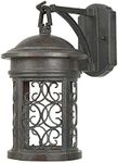 Designers Fountain 31111-MP Ellington Outdoor Wall Lantern Sconce, 13in H, Mediterranean Patina