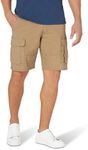 Wrangler Authentics Men's Classic Cargo Stretch Short, Petrified Oak, 34