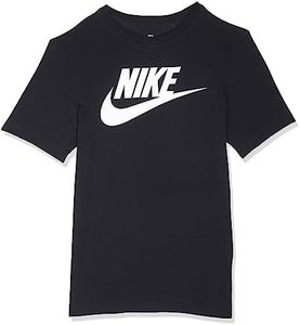 Nike M NSW tee Icon Futura Camiseta, Black/White, L Hombre
