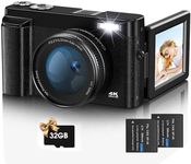 Digital Camera,Jumobuis 4K 48MP Aut