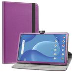 LiuShan Compatible with Onn 11 Inch Tablet Pro Case 2023,360 Degree Rotating　Rotation Stand PU Cover for Onn. 11" Tablet Pro (2023 Model: 100110027),Purple