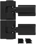 Barrette Outdoor Living Modern Kit 73014301 Black(2 Pack) Heavy-Duty Wrap Hinge, 2 Count