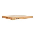 John Boos Maple Wood Cutting Board for Kitchen Prep, 1.5 Inch Thick, Large Edge Grain Rectangular Reversible Charcuterie Boos Block, 24" x 18" x 1.5"