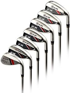 Ram Golf FX Stainless Steel Iron Set 4-PW Mens Right Hand Steel & Regular Flex