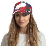 VRITRAZ Stylish Adults Baseball Caps for Women (Twist Multi)