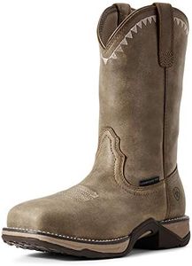 ARIAT Women's Anthem Deco Composite Toe Work Boot Western, Brown Bomber, 6.5