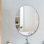 ENKI, Horizon, BM031, 400 x 600mm Oval Polished Edge Frameless Mirror