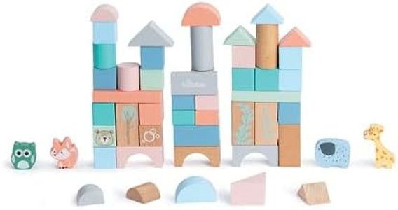 Bubble Wooden Activity Blocks Toy