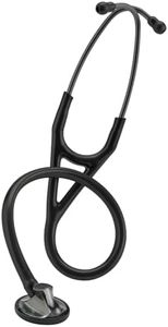 3M Littmann Master Cardiology Stethoscope, 2176, Stainless Steel Smoke-Finish Chestpiece, 27" Black Tube