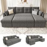 Huatean Home Oversized Sleeper Sofa