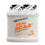 Bigmuscles Nutrition Real BCAA, Powder [Pack Of 50 Servings, Blueberry] -250 Gm