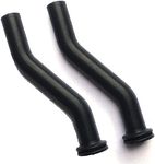 Enafu (2-Pack) 596163 3-inch Fuel Pump Vacuum Hose, Suitable for Briggs and Stratton Engines, Replacement Lawn Mower 596163 593998 797408, Black