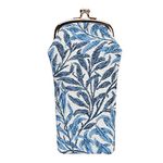 Signare Tapestry Glasses Case for Women Eyeglass Case with Vintage Designs (Willow Bough)