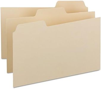 Smead 57030 Self-Tab Card Guides Blank 1/3 Tab Manila 8 X 5 100/Box