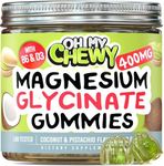 Magnesium Glycinate Gummies 400MG - High Absorption for Kids, Teens & Adults - Supplement for Sleep, Calm & Muscle Relaxation with B6 & D3 - Gelatin Free & Vegan Friendly - 60 Count