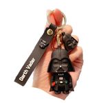 Black Couple Doll Keychain Vaders Darth Anime Game Cute Doll Keychain Charm Gift Keyring Car Decoration