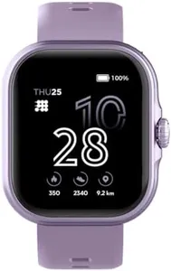 Cubitt Viva Smartwatch/Fitness Tracker with 1.84" Touch AMOLED Screen, Bluetooth Calling, 60+ Sports, Blood Oxygen, Heart Rate, Stress and Sleep Monitor, Waterproof, Step Counter