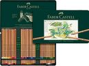 Faber-Castell Tin of 60 Pitt Pastel Artists Colouring Pencils, High Colour Ideal For Colouring, Drawing, Sketching, By Professional And Hobby Artists, Coloured Pencils Presented In A Tin