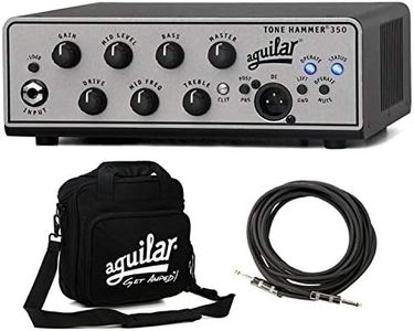 Aguilar Tone Hammer 350 Super Light 350 Watt Bass Head w/ Aguilar Carrying Bag and Instrument Cable