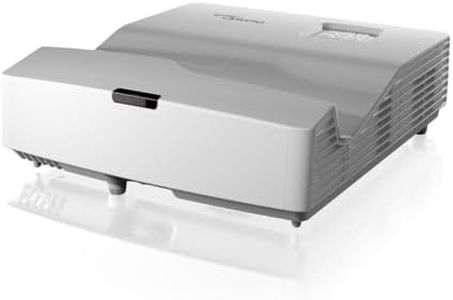 Optoma HD35UST Ultra Short Throw Projector 3600 ANSI Lumens D-ILA 1080P (1920x1080) 3D Compatibility White