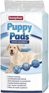 Beaphar - Puppy Pads, Tapis propreté pour Chiot et Chien - Tapis éducateur permettant d’enseigner la propreté aux Animaux - Ultra-Absorbant - Hygiène optimale - Pratique à Utiliser - 30 Tapis