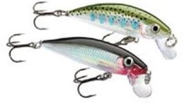 Rapala X-Rap CountDown Lure with Two No. 6 Hooks, 0.9-1.5 m Swimming Depth, 7 cm Size, Glass Ghost