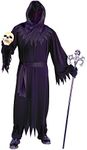 Fun World Men's Unknown Phantom Black, Plus Size up to 6'2" / 300 lbs