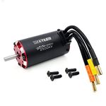 Surpass Hobby Supersonic 3674 2500KV RC Motor, 4 Poles RC Brushless Motor with Temperature Sensor for　1:10 Scale RC Car