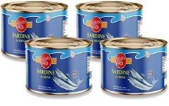 Golden Prize Sardine in Brine, 200g(Pack of 4)