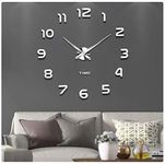 VANGOLD Frameless DIY Wall Clock 3D