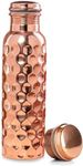 PR INTERNATIONAL Pure Copper Diamond Desgin Water Bottle with Lid 750ML