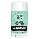 CARON & DOUCET - 100% Natural Moisturizing Foot Balm for Dry Cracked Feet | Olive Oil, Cocoa Butter, Peppermint, Cypress 50 g