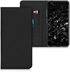 kwmobile Cover compatibile con LG G8s ThinQ - Custodia a libro in simil pelle PU per smartphone - Flip Case protettiva