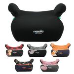 Nania - Belted booster seat ALPHA 126-150 cm R129 i-Size - for Children aged 8 to 12 - Made in France - with armrests (Access black)