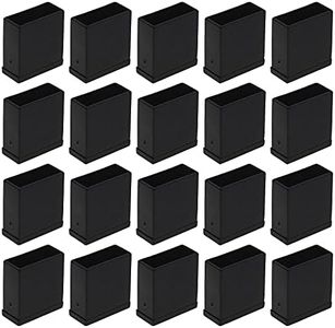 EMSea 50pcs USB Cap Port Cover Anti Dust Oxygen Protector 12mmx5mm for Computer Cell Phone Keyboard Black