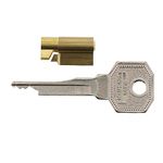 Burg-Wächter Lockblocking Key for Furniture Mortice Locks, Cylinder Diameter: 6 mm, Includes 2 Keys, ME/2 SB, 04341, 1 Unit Supplied