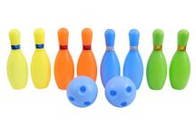 SNP BPA Free Non Toxic Bowling Alley KIT with 8 PINS & 2 Balls