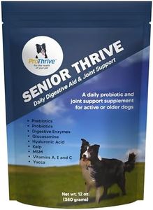 ProThrive Senior Dog Digestive & Joint Supplement - Supports Healthy Digestion, Immune System, and Joint Comfort for Aging Dogs, Advanced Relief - 12 Oz