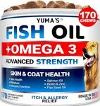 Omega 3 Fish Oil for Dogs - 170 Che