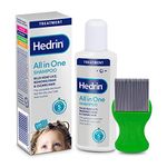 Hedrin All-In-One Shampoo for Head Lice with Nit Comb, 200ml